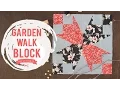Quilting Tutorial - How to make a Garden Walk Quilt Block