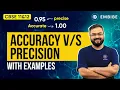 Accuracy Vs Precision with Examples CBSE Class 11 Chemistry Anupam Gupta IIT Delhi Embibe