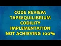 Code Review TapeEquilibrium Codility implementation not achieving 100