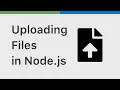 Uploading Files in Node js using TypeScript