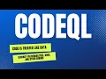 CodeQL automate security checks Code Scanning security vulnerability