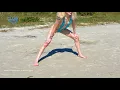 Yoga on the Beach Sling Bikini Model Cherry B 4k