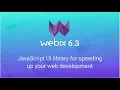 Javascript UI library overview - Webix v 6 3