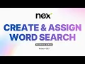 NexChamps Word Search Puzzles Create Assign Solve Word Search Activities for Students