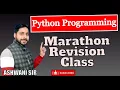 Python Programming Revision Marathon Class One shot Python for B Tech Students