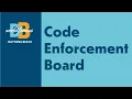 Code Enforcement Board April 9 2026