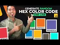 Generate Random Hex Color Code in One Line using JavaScript