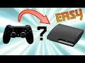 How to connect a PS4 controller to a PS3 Wired and Wireless