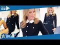 Amanda Holden risks wardrobe malfunction with racy leg pose