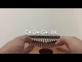 Lagu Kimi no Nawa-Sparkle Kalimba Tutorial (Lettered Notation)