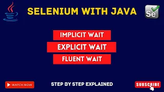 Selenium Tutorial for Beginners Implicit Explicit Fluent Wait in Selenium Interview Question