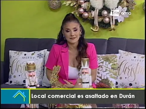 Local comercial es asaltado en Durán