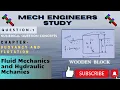 Buoyancy and flotation problems solution - 1