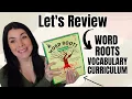 My FAVORITE Vocabulary Homeschool Curriculum - Let s Review Word Roots from Critical Thinking Co