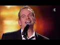 GILBERT BECAUD & GAROU   Je reviens te chercher   LIVE FRANCE 2  HOLOGRAMME