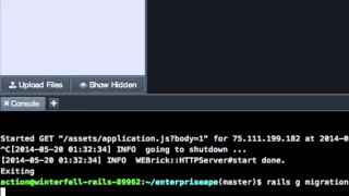 Using migrations to add a column to a database table in Rails