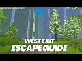 How to ESCAPE using the WEST Exit in the Maze Runner ROBLOX