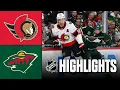 Senators vs. Wild | NHL Highlights | December 13, 2025