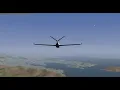 HpUS01 Matlab aircraft simulation on FlightGear