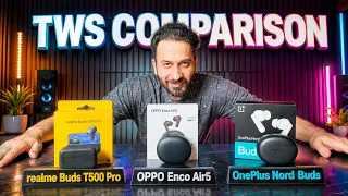 Best tws around 3000 | Comparison between Oppo, Realme and One plus | Born Creator