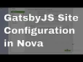 Set up a GatsbyJS site in Panic s Nova