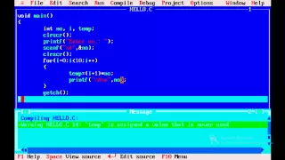 Fast C programming tutorial 9 - for loop