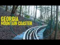Georgia Mountain Roller Coaster POV - Helen GA