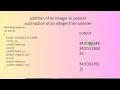 GATE CSE lecture 3 pointer arithmetic in C