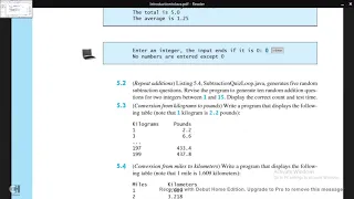 Introduction To Java Programming Exercise 5 2b