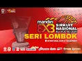 DAY 2 MANDIRI 3x3 SIRKUIT NASIONAL 2025 KU16 \u0026 18 PUTRA DAN PUTRI LOMBOK SERIES