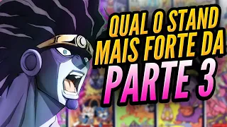 RANKEANDO os STANDS de Stardust Crusaders! Qual o STAND mais PODEROSO da Parte 3 de JOJO?