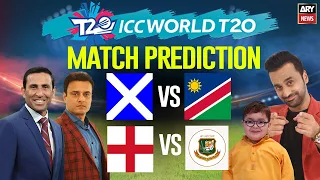 t20 world cup 2021 match prediction eng vs ban u0026 sco vs nam 26th oct 2021