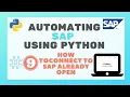 09 - How to create the method to connect in SAP already open