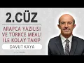 Kuran 2.cüz meali hızlı dinle ve oku Davut Kaya (2.cüz hızlı mukabele ve 2.cüz hızlı hatim)