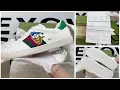 Gucci Ace Unboxing Review Ace Sneaker Disney Donald Duck Details Review