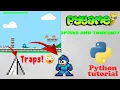 Traps and Spikes Adding In game Pygame Tutorial Python
