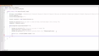 Lab Week 4 - While Loops Conditional Operators and String Methods