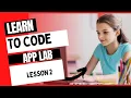 Change the Color Teach your kids to Code App Lab Lesson2 Code org CodingWithJuniors