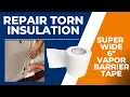 Vapor Barrier Seam Tape - Insulation Repair Tape 6 Wide