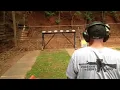 Some falling steel at Veterans Range in Mocksville NC