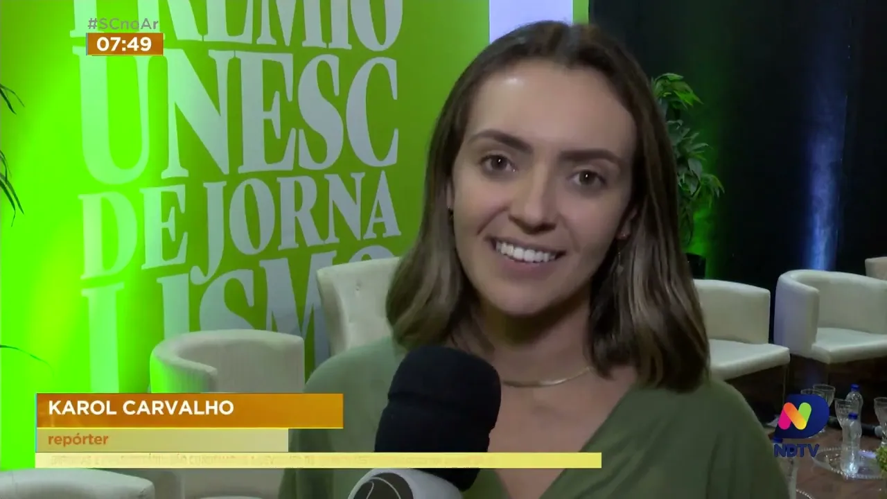 Na primeira edição do prêmio Unesc de jornalismo, NDTV conquistam todos os prêmios da categoria "tv"