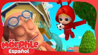 ¡Juego silencioso que salió mal! ¡Ups, Sr. Vanderboos! 🤫⚽ | Morphle en Español