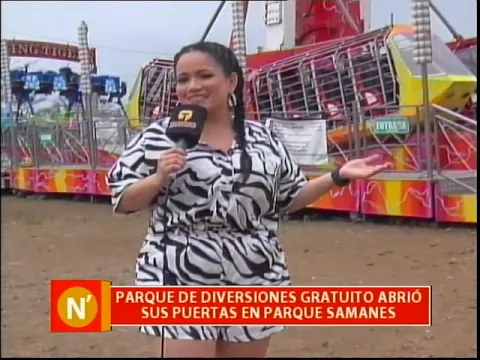 Parque de diversiones gratuito abrió sus puertas en Parque Samanes