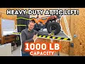 Attic Elevator Heavy Duty DIY Shop Elevator Built Right