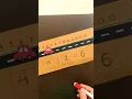 Number line car activity to learn addition for kids