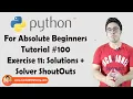 Regex Exercise 11 Solutions Python Tutorials For Absolute Beginners In Hindi