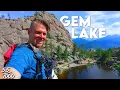 Hiking Gem Lake Its Peak Rocky Mountain National Park SUMMIT FEVER Sony A7siii