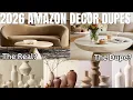 Best Amazon Home Decor Dupes for West Elm CB2 Get Lux Furniture Decor Cheaper