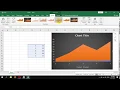 How to create a 2D Area Chart in Microsoft Excel
