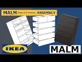 Lagu How to Assemble IKEA Malm Chest of 6 Drawers